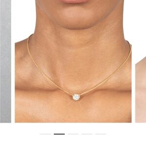 Alexis Bittar Asterales Gold Solitaire necklace